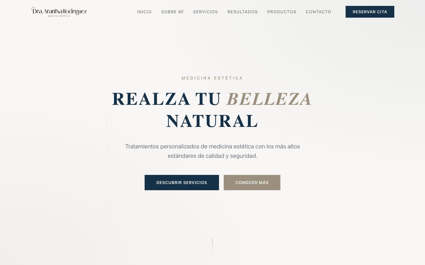 Dra. Arantxa — Clinique de médecine esthétique